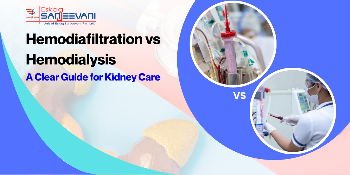 Hemodiafiltration vs hemodialysis